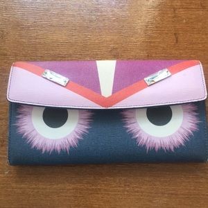 Fendi Women’s Monster Eyes Wallet